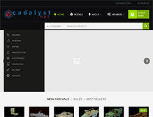 Tablet Screenshot of cadalyst.net